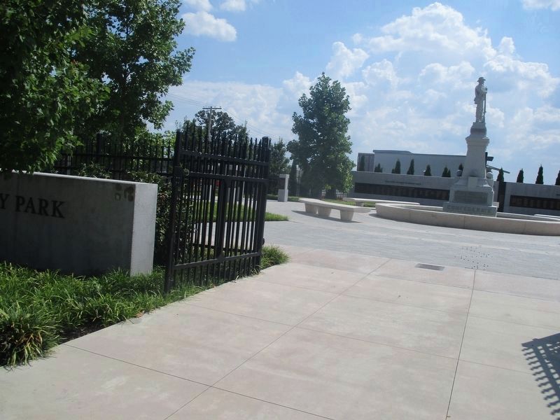Confederate Memorial. Click for full size. Confederate Memorial image. Click for full size.