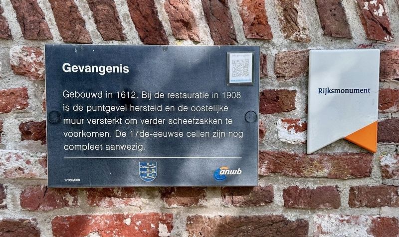 Gevangenis / Prison Marker. Click for full size. Gevangenis / Prison Marker image. Click for full size.