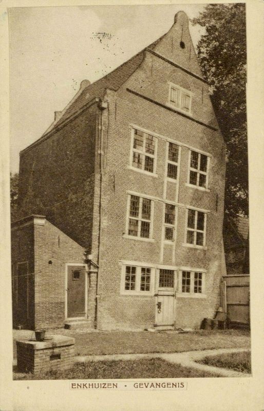 Enkhuizen, Gevangenis / Prison. Click for full size. Enkhuizen, Gevangenis / Prison image. Click for full size.