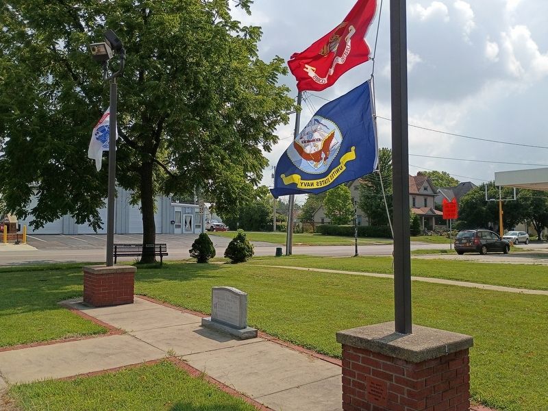 Jeffersonville Alumni Who Gave Their All Marker image. Click for full size.