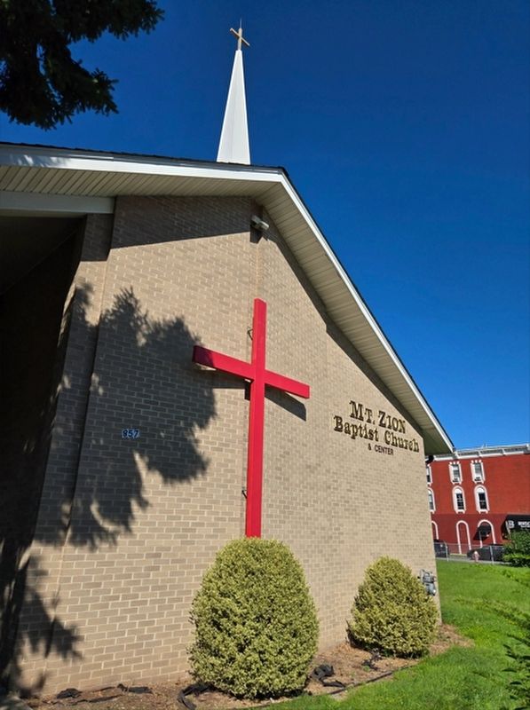Mt. Zion Baptist Church of Passaic.. Click for full size. Mt. Zion Baptist Church of Passaic. image. Click for full size.