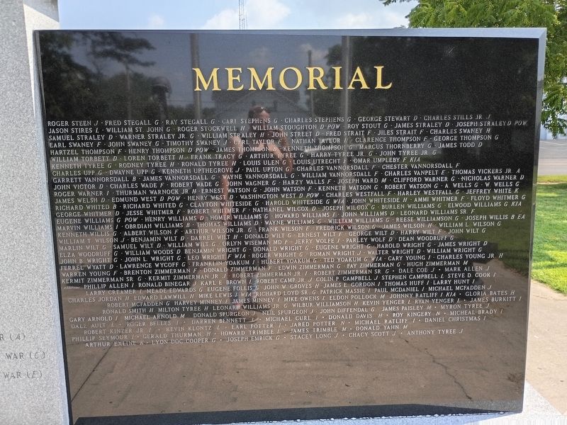 Jeffersonville Veterans Memorial. Click for full size. Jeffersonville Veterans Memorial image. Click for full size.