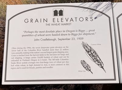 Grain Elevators Marker. Click for full size. Grain Elevators Marker image. Click for full size.