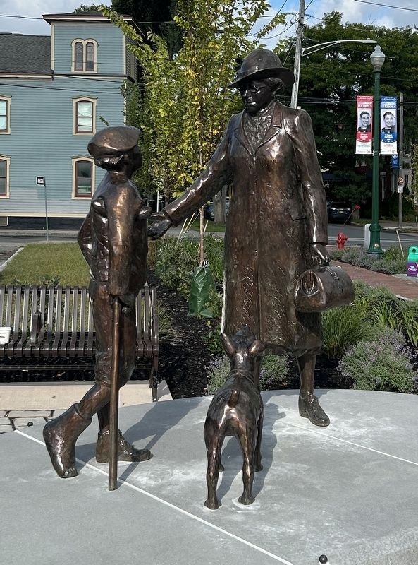 Gillette Statue at the Marker Site. Click for full size. Gillette Statue at the Marker Site image. Click for full size.
