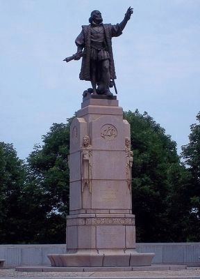 Christopher Columbus statue in Grant Park. Click for full size. Christopher Columbus statue in Grant Park image. Click for full size.