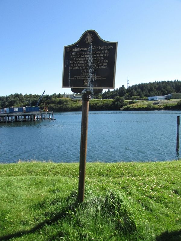 Revolutionary War Patriots Marker. Click for full size. Revolutionary War Patriots Marker image. Click for full size.