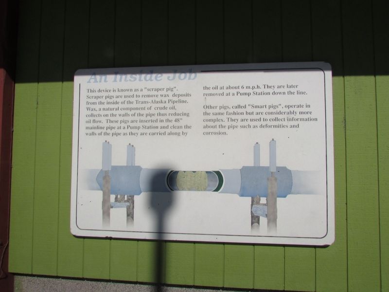 An Inside Job Marker. Click for full size. An Inside Job Marker image. Click for full size.