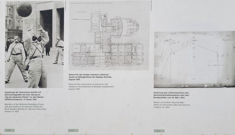 NS-Luftschutzbauten / Nazi Air Raid Protection Structures Marker. Click for full size. NS-Luftschutzbauten / Nazi Air Raid Protection Structures Marker image. Click for full size.