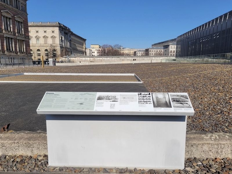 Das „Hausgefängnis“ der Gestapo-Zentrale / The “House Prison” at Gestapo Headquarters Marker. Click for full size. Das „Hausgefängnis“ der Gestapo-Zentrale / The “House Prison” at Gestapo Headquarters Marker image. Click for full size.