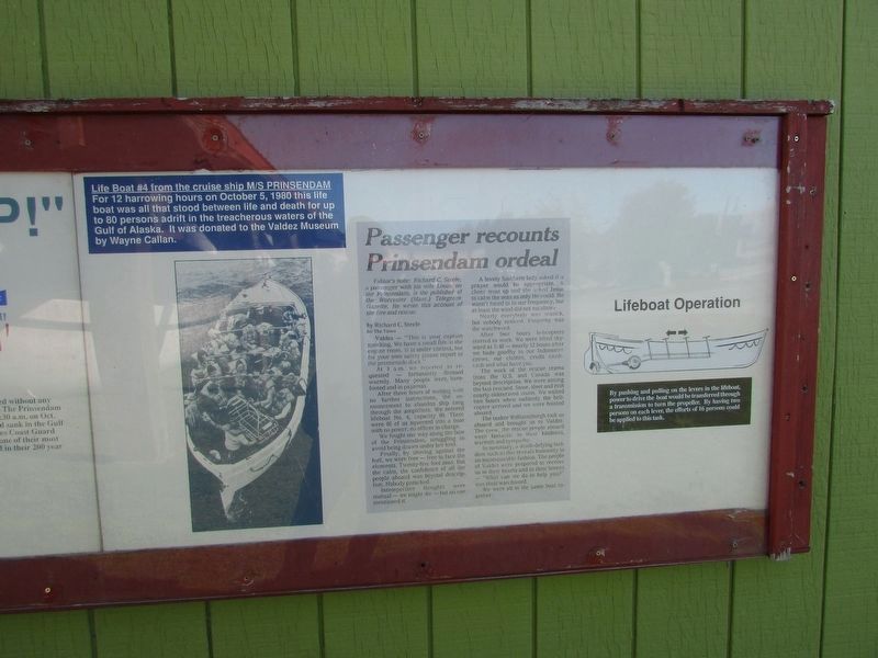 �Abandon Ship!� Marker (Right Side) image. Click for full size.