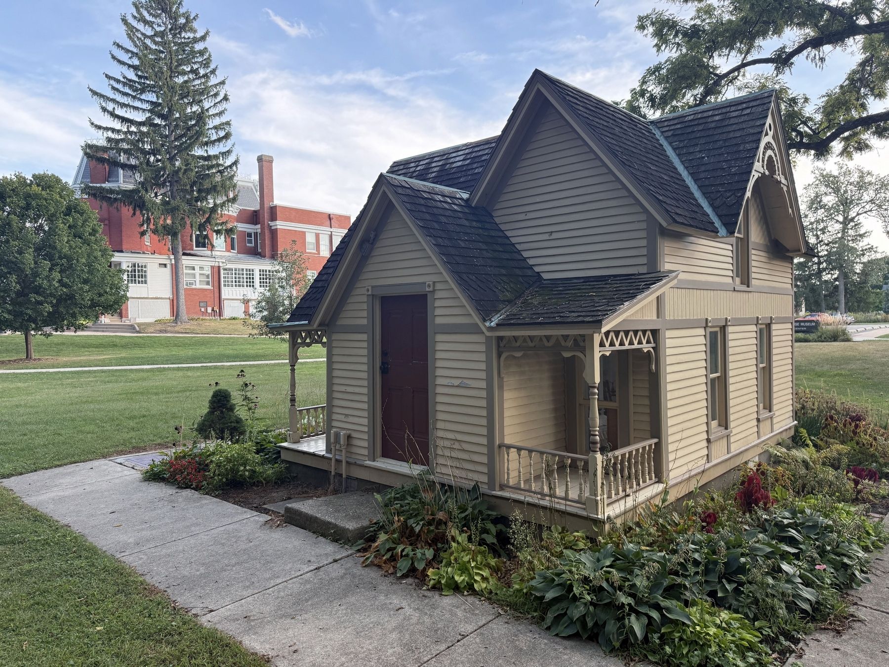 The Little House Backside & Ellwood House. Click for full size. The Little House Backside & Ellwood House image. Click for full size.
