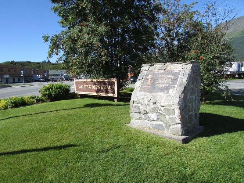 Alaska’s 50th Anniversary Marker. Click for full size. Alaska’s 50th Anniversary Marker image. Click for full size.