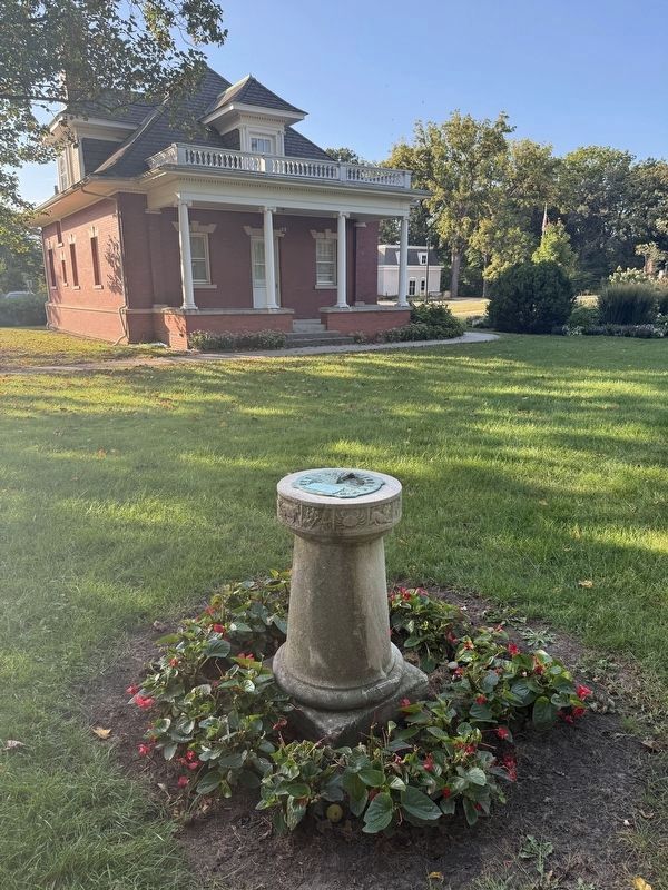 Nearby Broken Sundial. Click for full size. Nearby Broken Sundial image. Click for full size.