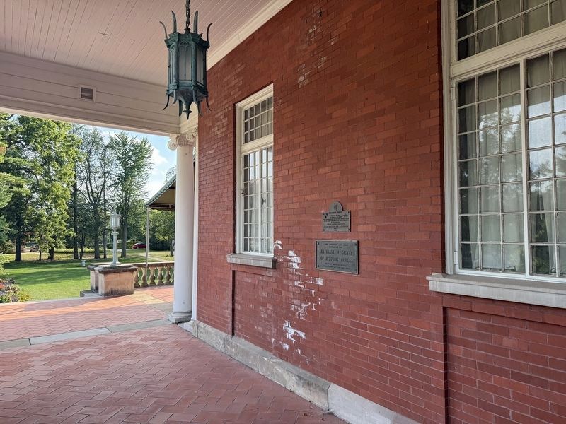 Ellwood Mansion NRHP Marker. Click for full size. Ellwood Mansion NRHP Marker image. Click for full size.