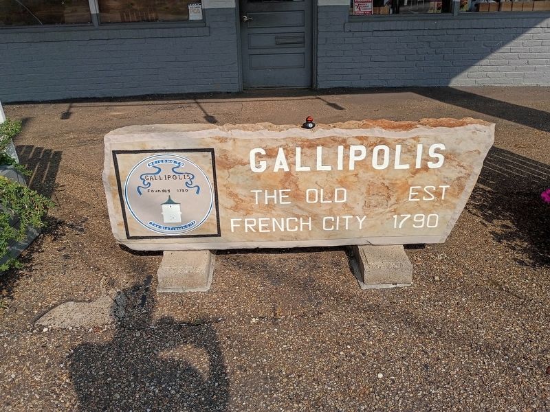 Gallipolis Marker. Click for full size. Gallipolis Marker image. Click for full size.