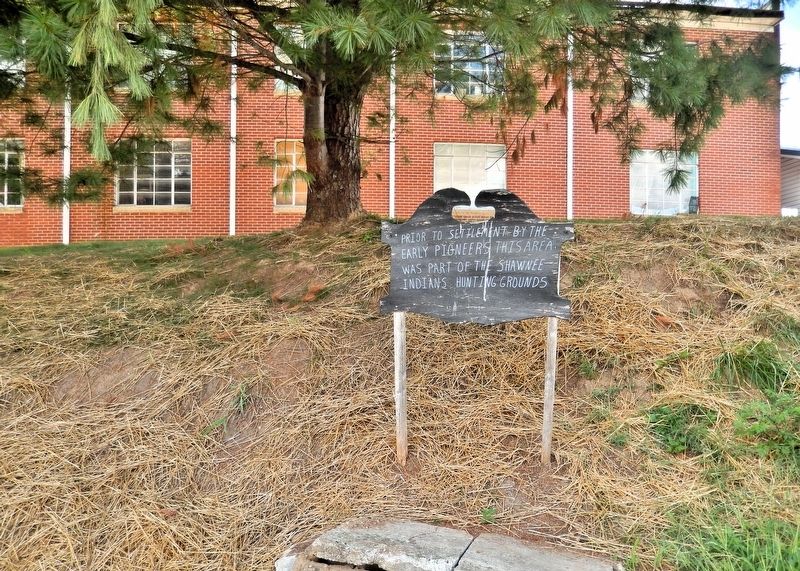 Shawnee Hunting Grounds Marker. Click for full size. Shawnee Hunting Grounds Marker image. Click for full size.
