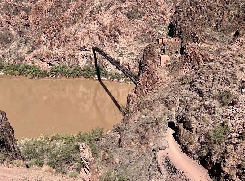 Kaibab Trail Suspension Bridge image. Click for full size.