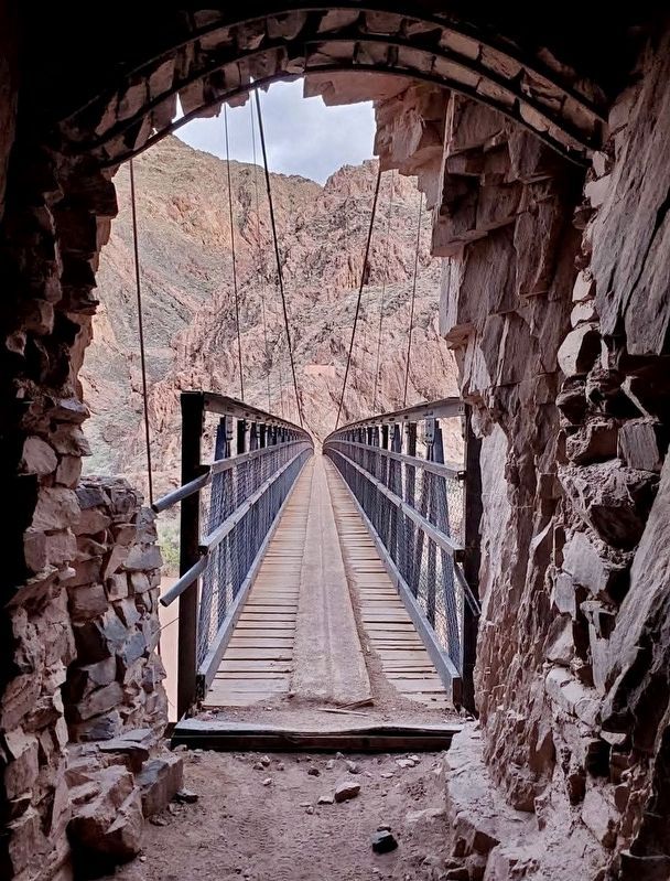 Kaibab Trail Suspension Bridge image. Click for full size.