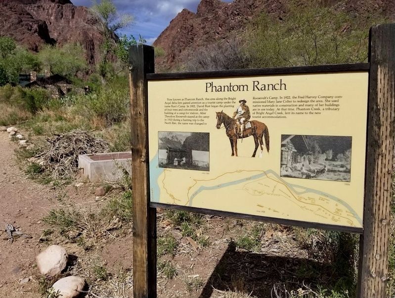 Phantom Ranch Marker. Click for full size. Phantom Ranch Marker image. Click for full size.