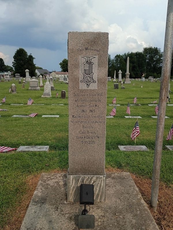 This Memorial Marker. Click for full size. This Memorial Marker image. Click for full size.