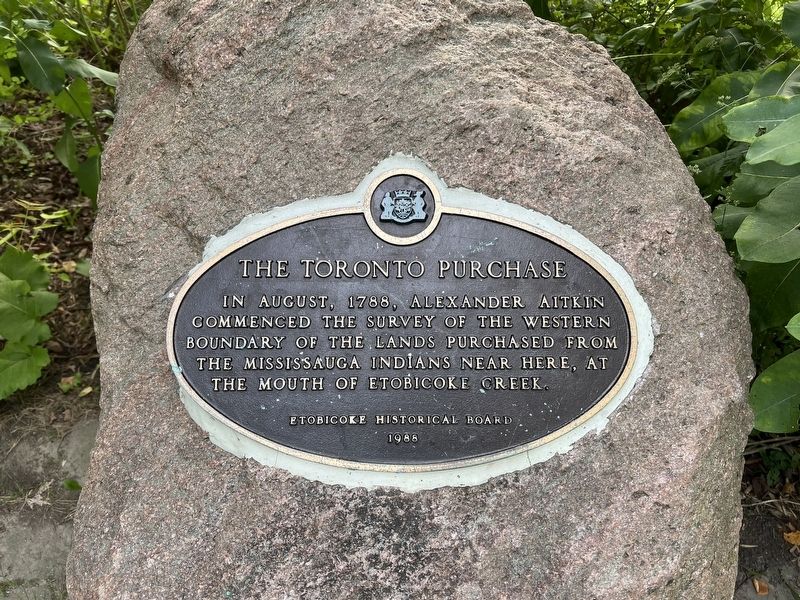 The Toronto Purchase Marker. Click for full size. The Toronto Purchase Marker image. Click for full size.