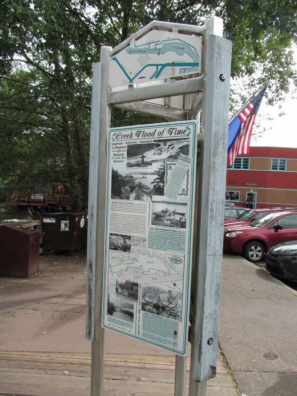 Creek Flood of Time Marker. Click for full size. Creek Flood of Time Marker image. Click for full size.