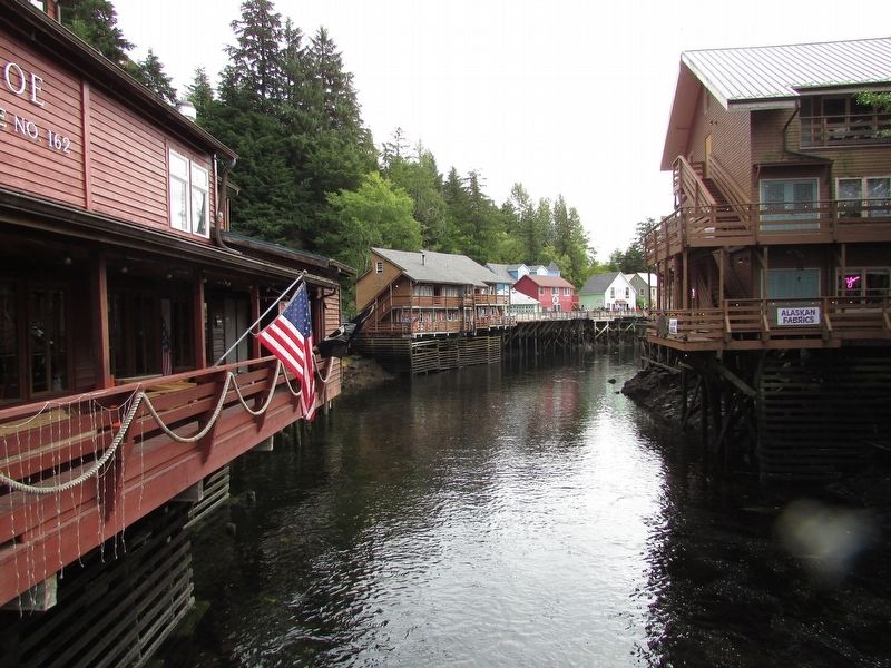 Buildings on Creek Street. Click for full size. Buildings on Creek Street image. Click for full size.