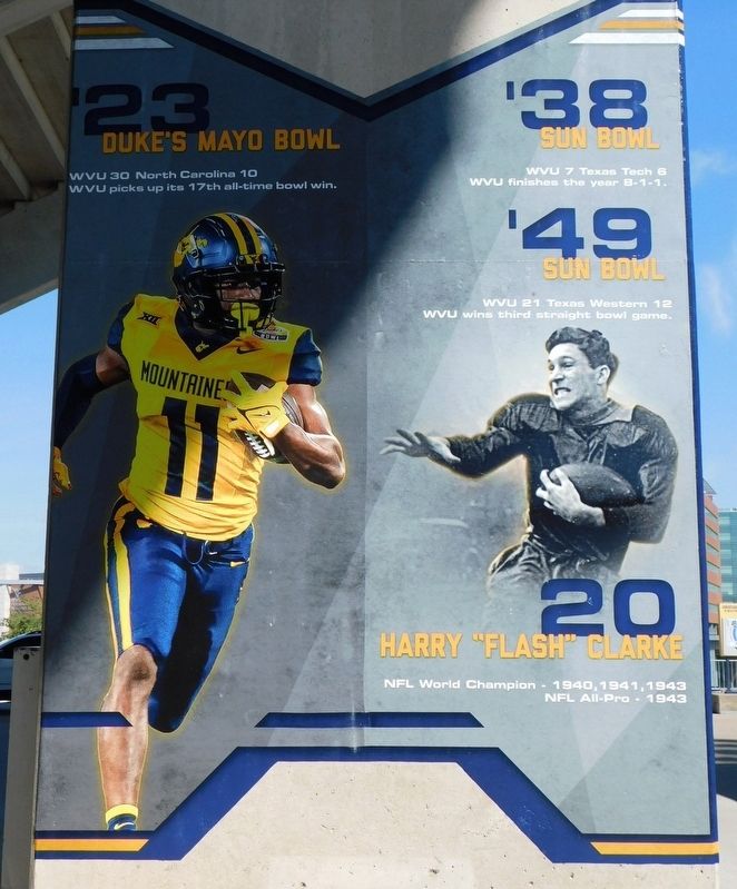 Duke's Mayo Bowl / Sun Bowl Harry "Flash" Clarke Marker. Click for full size. Duke's Mayo Bowl / Sun Bowl Harry "Flash" Clarke Marker image. Click for full size.