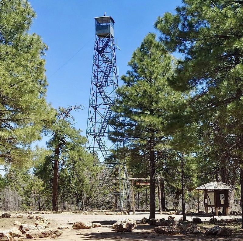 Grandview Lookout Tower and Marker. Click for full size. Grandview Lookout Tower and Marker image. Click for full size.