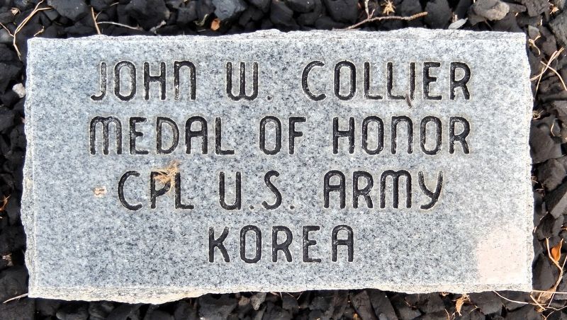 John W. Collier Memorial. Click for full size. John W. Collier Memorial image. Click for full size.