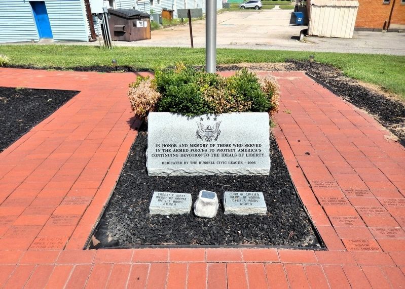 Veterans Memorial. Click for full size. Veterans Memorial image. Click for full size.