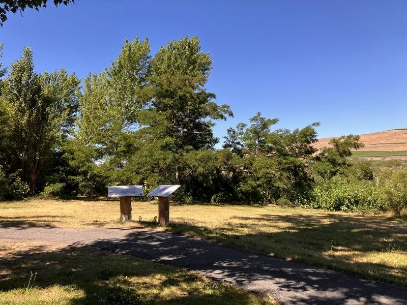 Through the Sandy Plains Marker. Click for full size. Through the Sandy Plains Marker image. Click for full size.