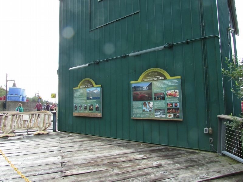 Southeast Alaska Commercial Fishing Marker. Click for full size. Southeast Alaska Commercial Fishing Marker image. Click for full size.