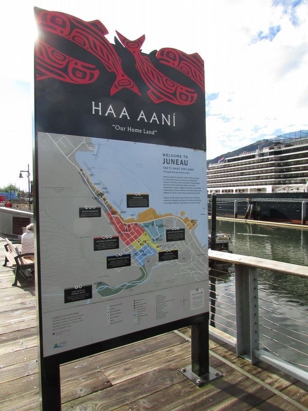 Haa Aaní Marker. Click for full size. Haa Aaní Marker image. Click for full size.