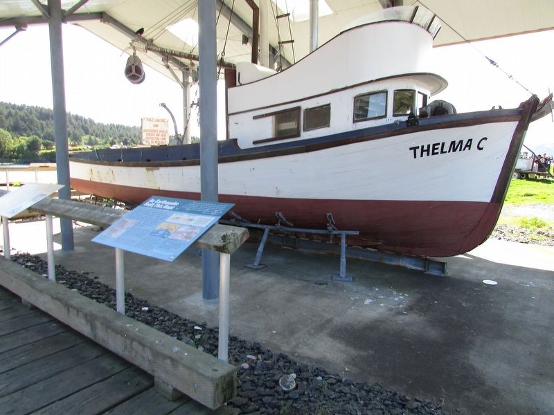 An Earthquake Built This Boat Marker. Click for full size. An Earthquake Built This Boat Marker image. Click for full size.