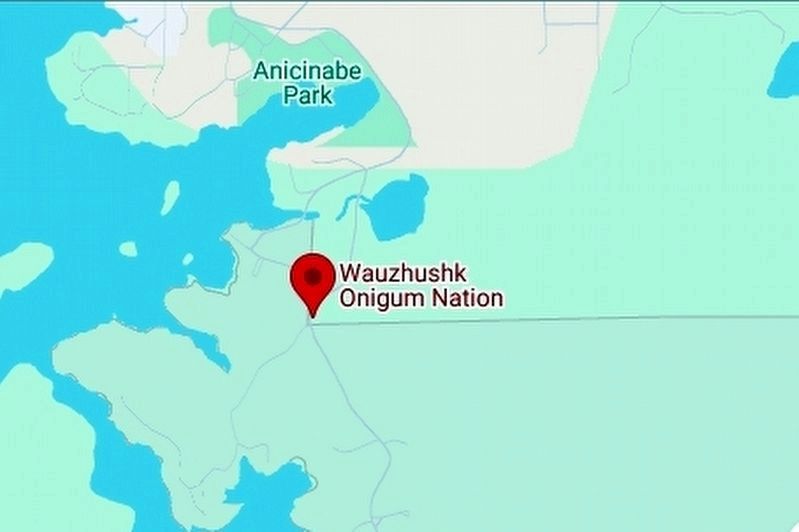 Wauzhushk Onigum Nation. Click for full size. Wauzhushk Onigum Nation image. Click for full size.