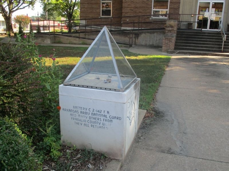 Charlie Battery 2/142 Field Artillery Marker. Click for full size. Charlie Battery 2/142 Field Artillery Marker image. Click for full size.