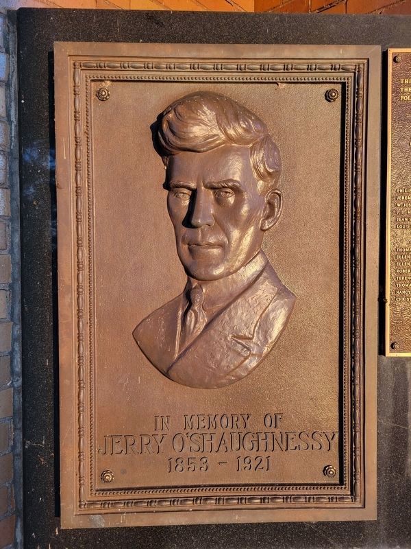 In Memory of Jerry O’Shaughnessy, 1853 – 1921. Click for full size. In Memory of Jerry O’Shaughnessy, 1853 – 1921 image. Click for full size.