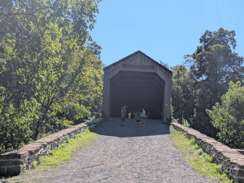 Schofield Ford Covered Bridge. Click for full size. Schofield Ford Covered Bridge image. Click for full size.