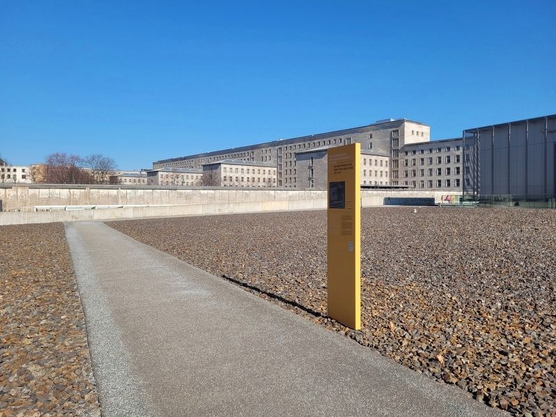 Das Hausgef�ngnis des Geheimen Staatspolizeiamts Marker image. Click for full size.