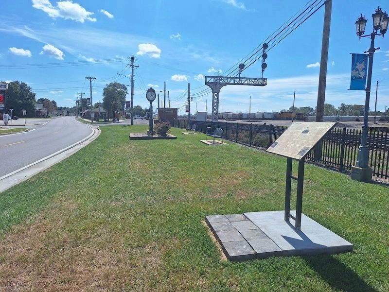 The Village of Dupo Marker. Click for full size. The Village of Dupo Marker image. Click for full size.
