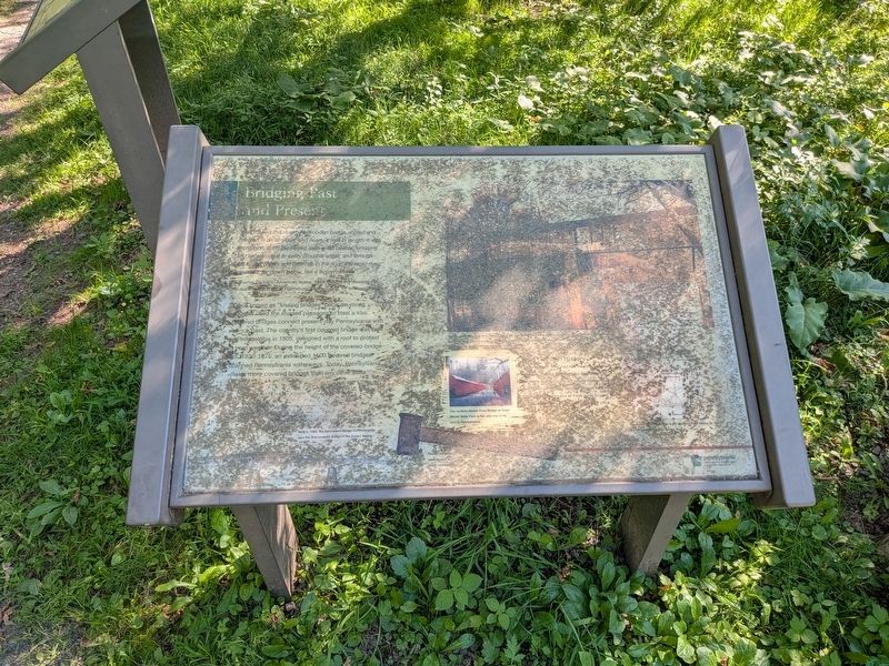 Bridging Past and Present Marker. Click for full size. Bridging Past and Present Marker image. Click for full size.