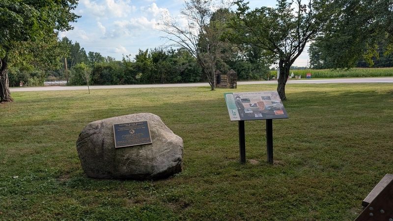 Indiana State Parks: the First 100 Years 1916-2016 Marker in context image. Click for full size.