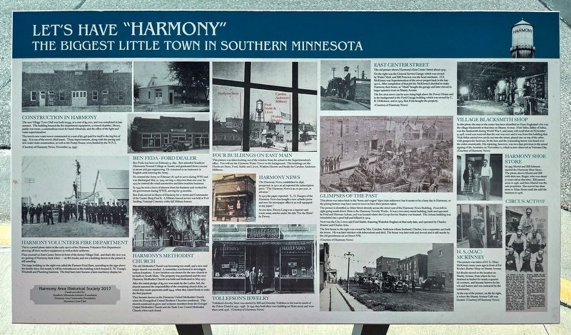 Let's Have "Harmony" Marker. Click for full size. Let's Have "Harmony" Marker image. Click for full size.