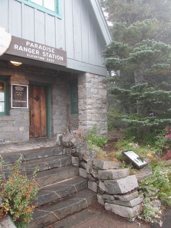 Paradise Ranger Station Marker image. Click for full size.