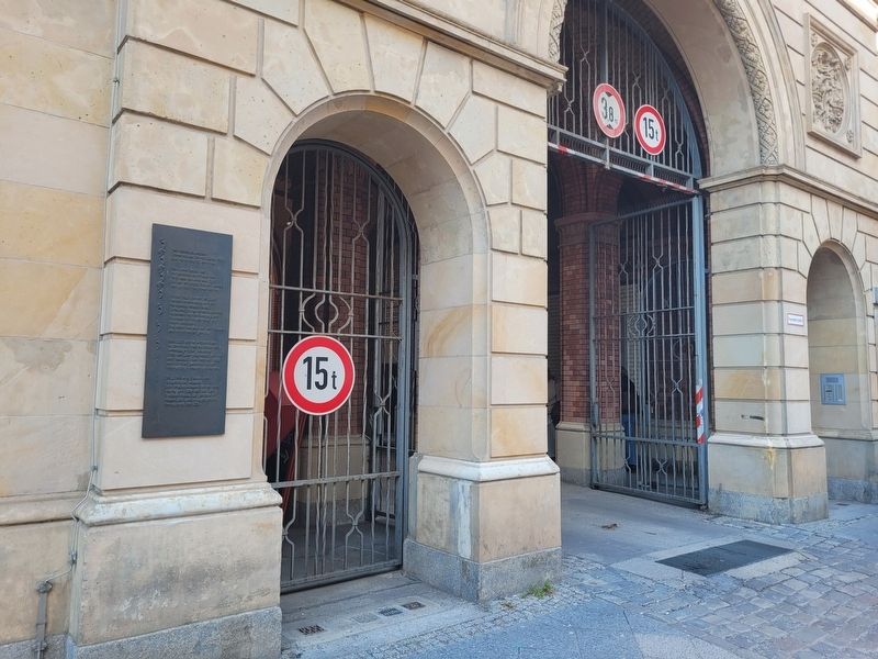 Konzerthaus Clou und die Gestapo / Clou Concert Hall and the Gestapo Marker. Click for full size. Konzerthaus Clou und die Gestapo / Clou Concert Hall and the Gestapo Marker image. Click for full size.