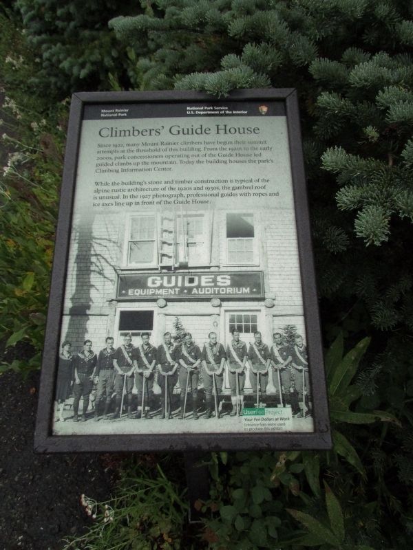 Climbers’ Guide House Marker. Click for full size. Climbers’ Guide House Marker image. Click for full size.