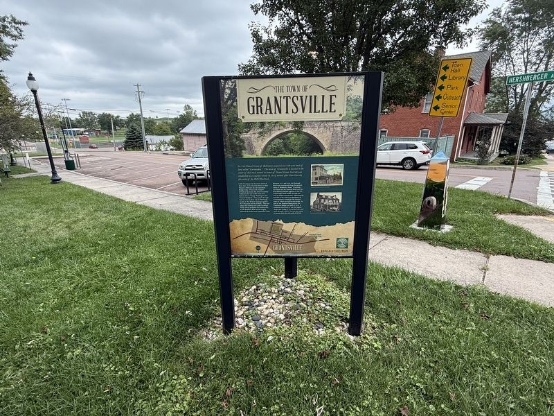 The Town of Grantsville Marker. Click for full size. The Town of Grantsville Marker image. Click for full size.