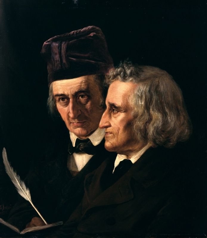 Portrait of the Brothers Jacob and Wilhelm Grimm. Click for full size. Portrait of the Brothers Jacob and Wilhelm Grimm image. Click for full size.
