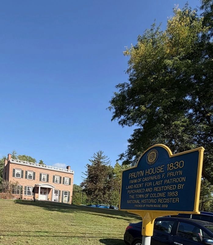 Pruyn House 1830. Click for full size. Pruyn House 1830 image. Click for full size.